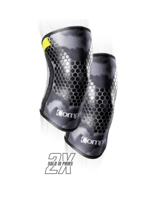 Compex - Pack de 2 rodilleras 5mm Comouflage XL Compex.