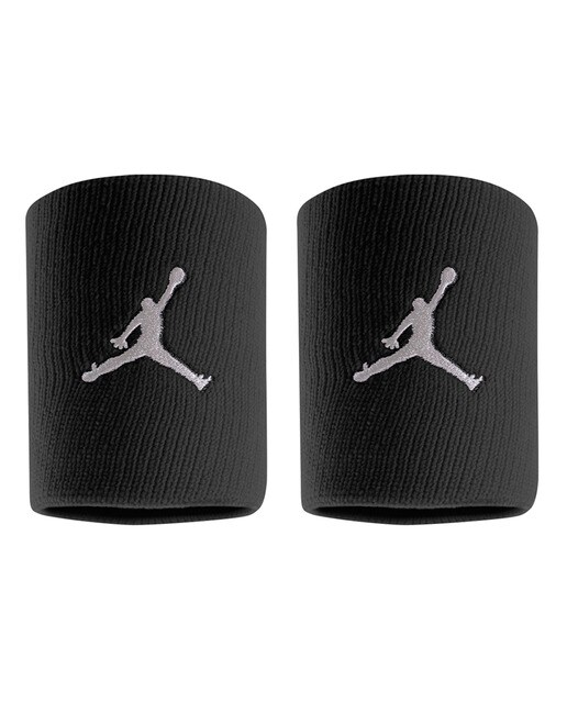Punhos Elásticos de Basquetebol Jordan Jumpman Preto-1