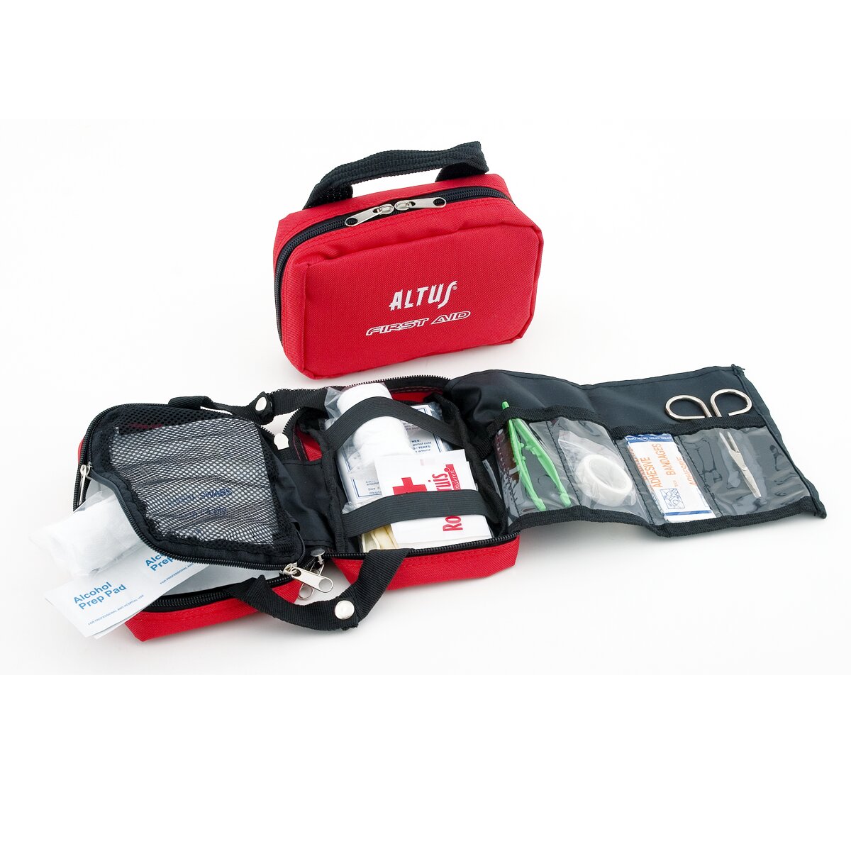 Kit de primeiros socorros completo Altus Vermelho-2