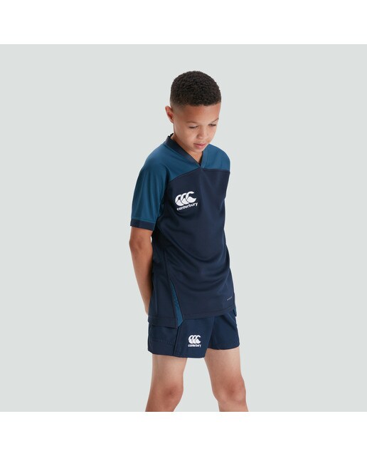 Polo de Criança Evader Azul-marinho-3
