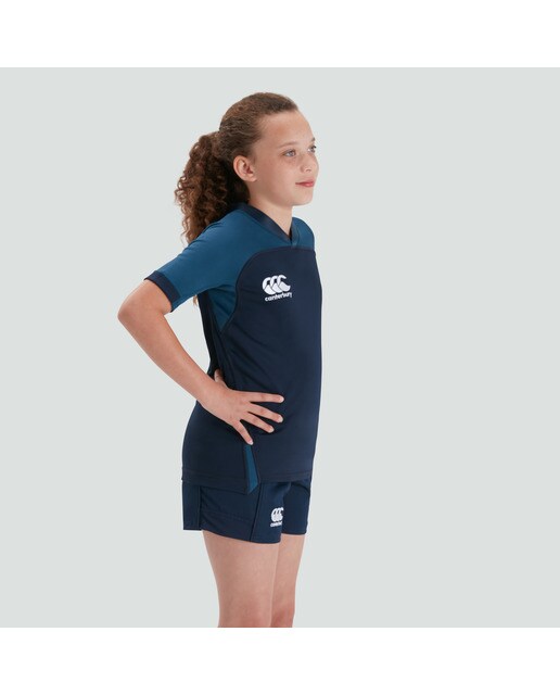 Polo de Criança Evader Azul-marinho-4