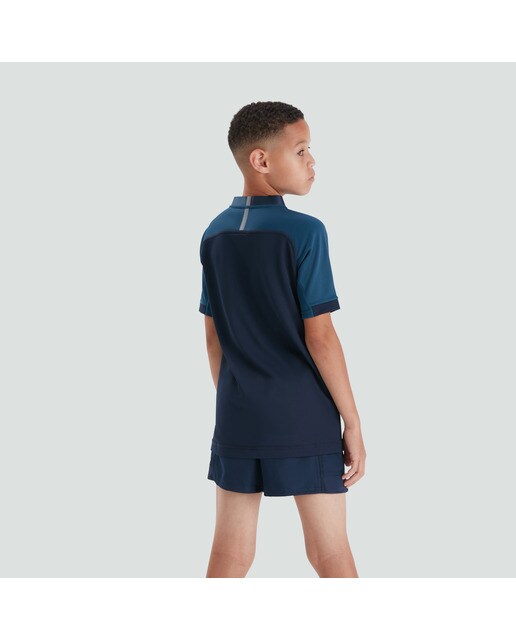 Polo de Criança Evader Azul-marinho-5
