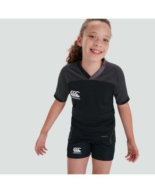 Polo de Criança Evader Preto-3