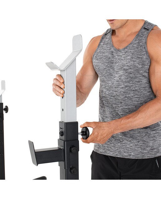 Banco e Rack Olympic XT Sport Strength Preto-9