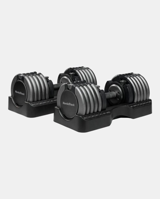 Juego de dos mancuernas ajustables de 25 kg NordicTrack
