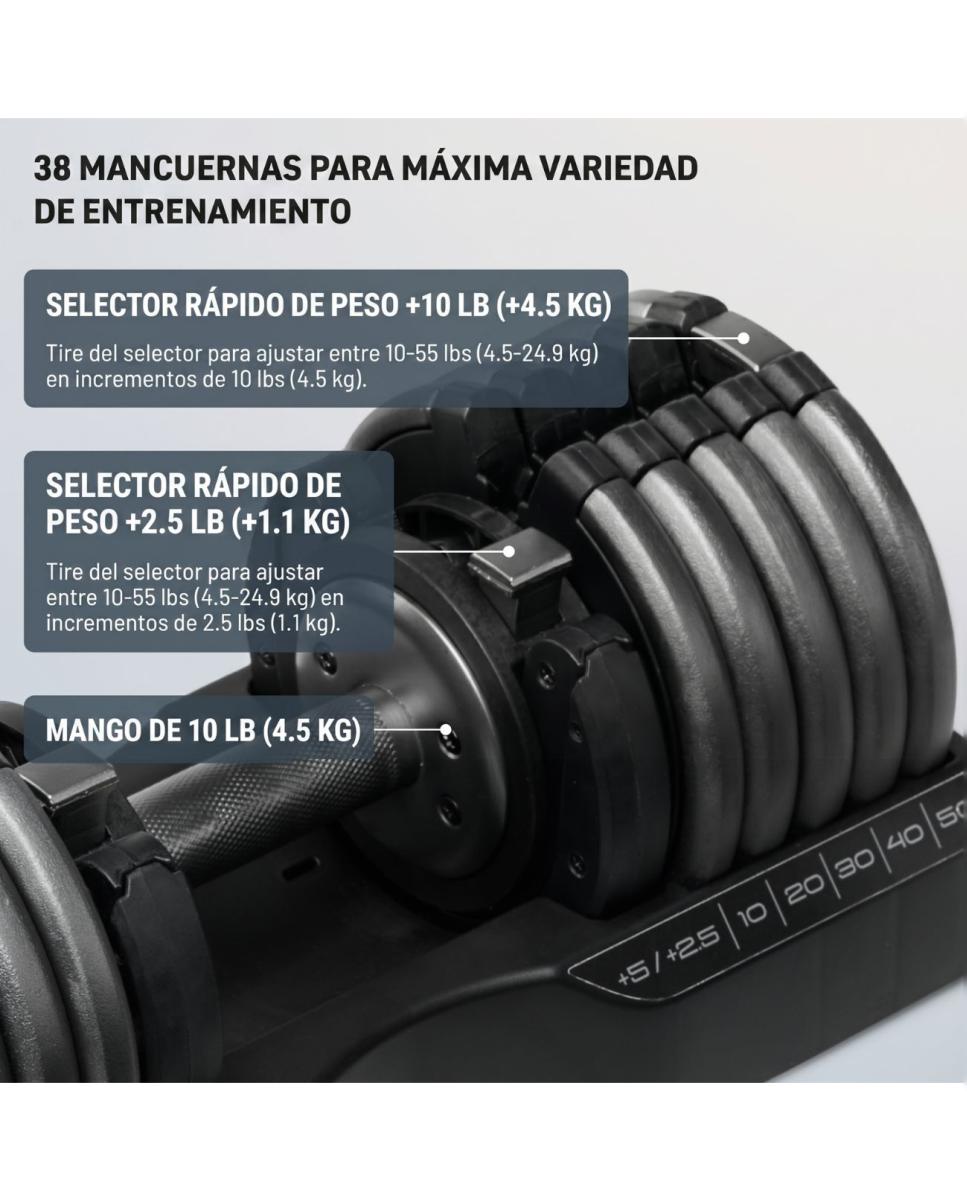 Soporte de mancuernas Nordictrack - Negro Negro-4