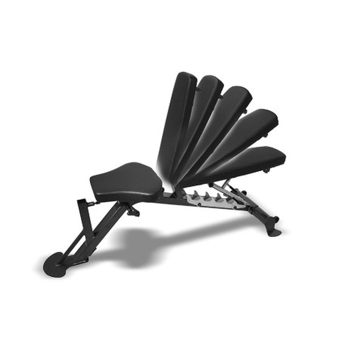 Banco de Musculação Ajustável Preto-3