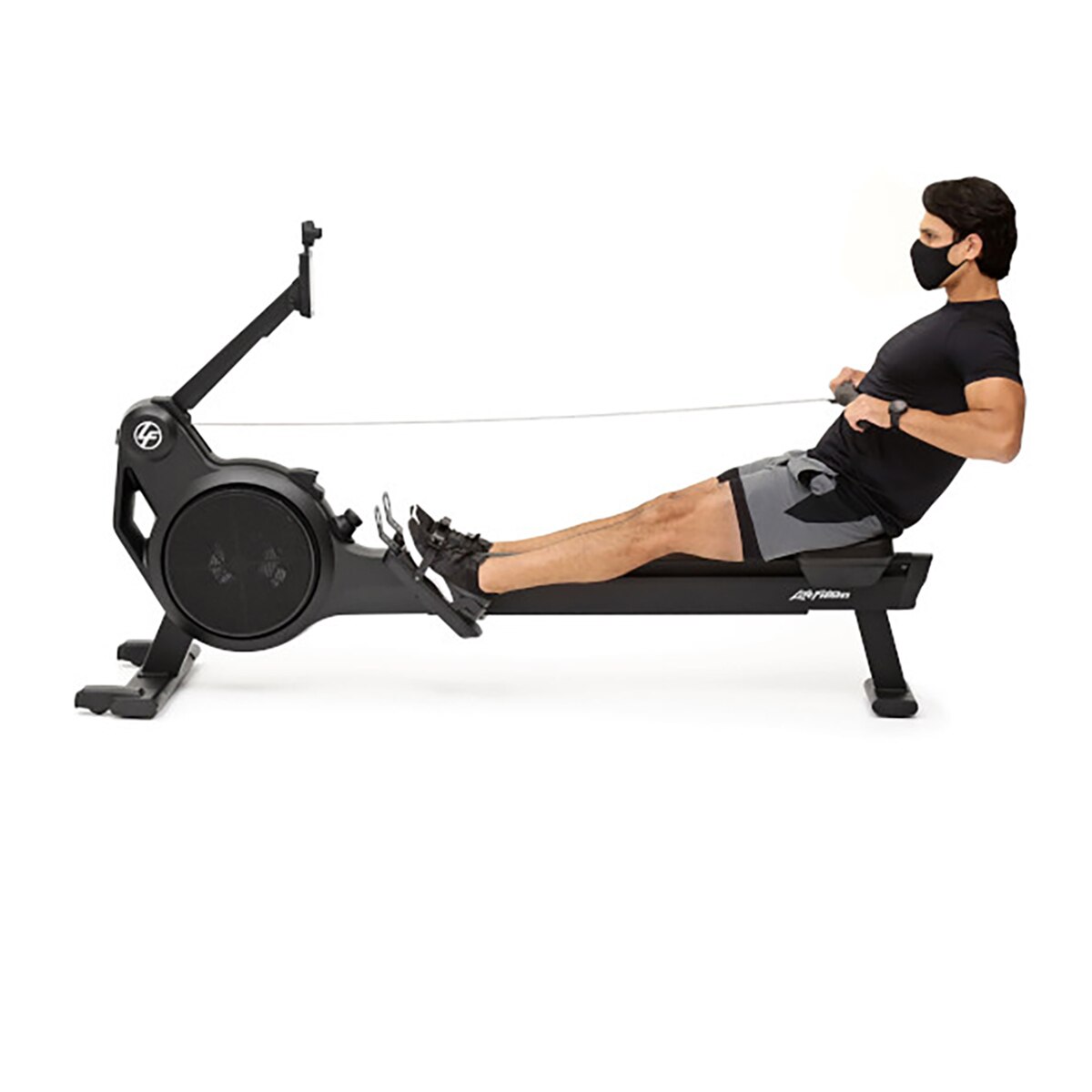 Remo Heat Rower LCD Life Fitness - Black Black-3