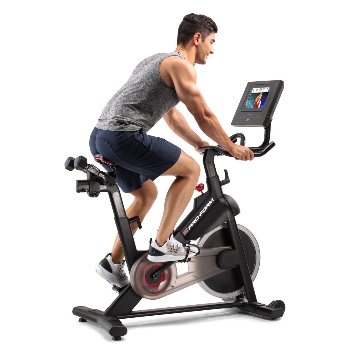 Bicicleta indoor Studio Pro Proform - Gris Gris-3