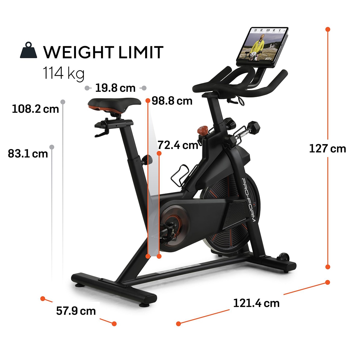 Bicicleta Ciclo Indoor Pro Trainer 500 Preto-11