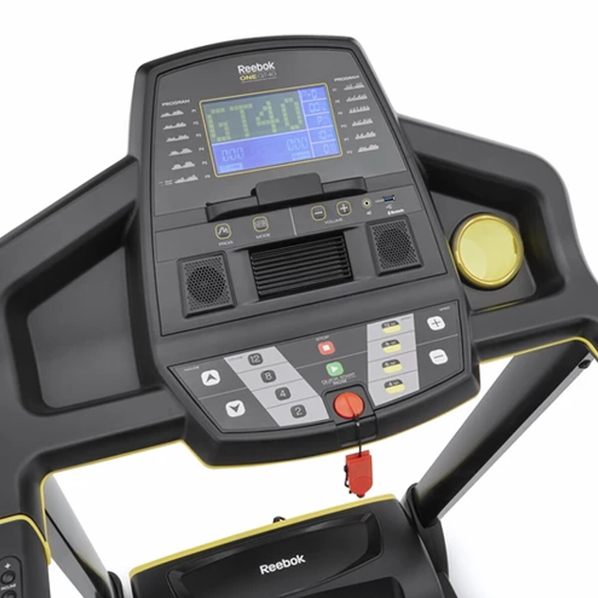 Cinta de correr GT40 Serie One Reebok - Negro Negro-3