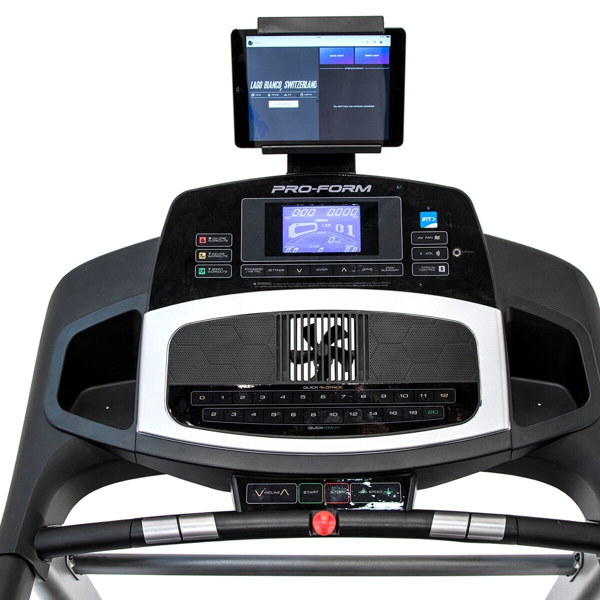 Passadeira Power 795i Proform Cinzento / Preto-11