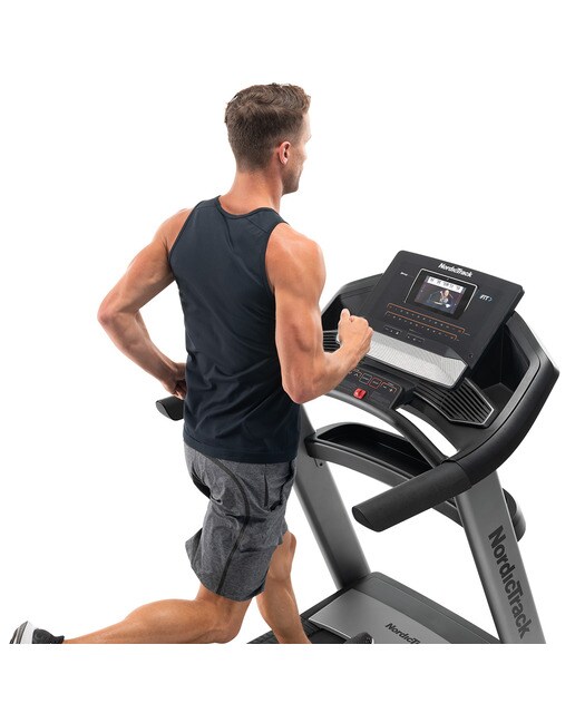 Cinta de correr Elite 900 NordicTrack - Gris / Negro Gris / Negro-7