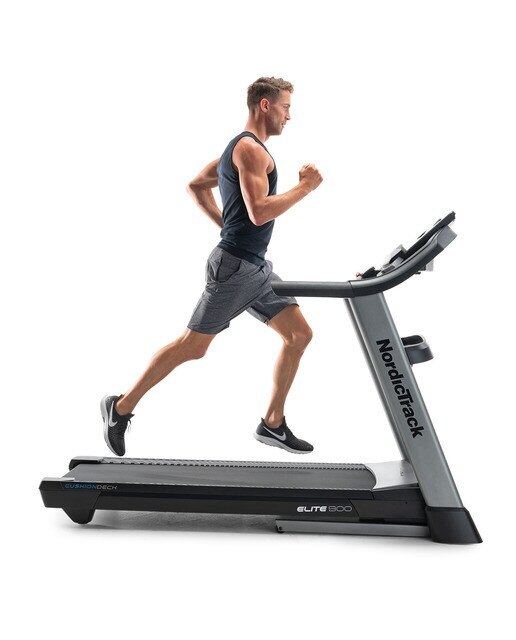 Cinta de correr Elite 900 NordicTrack - Gris / Negro Gris / Negro-10