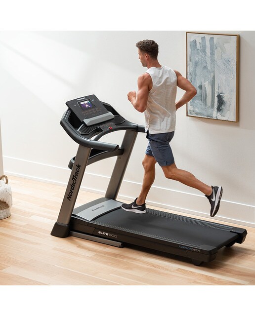 Cinta de correr Elite 900 NordicTrack - Gris / Negro Gris / Negro-13