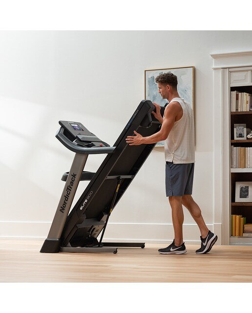 Cinta de correr Elite 900 NordicTrack - Gris / Negro Gris / Negro-15