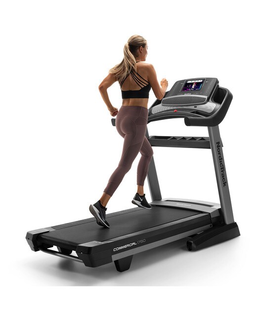 Cinta de correr Commercial 1750 NordicTrack - Gris / Negro Gris / Negro-5