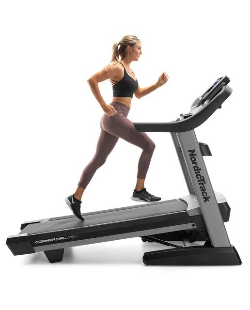 Cinta de correr Commercial 1750 NordicTrack - Gris / Negro Gris / Negro-10