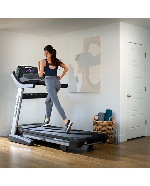 Cinta de correr Commercial 1750 NordicTrack - Gris / Negro Gris / Negro-11
