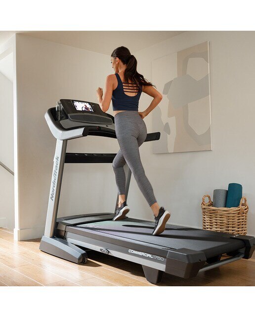 Cinta de correr Commercial 1750 NordicTrack - Gris / Negro Gris / Negro-14