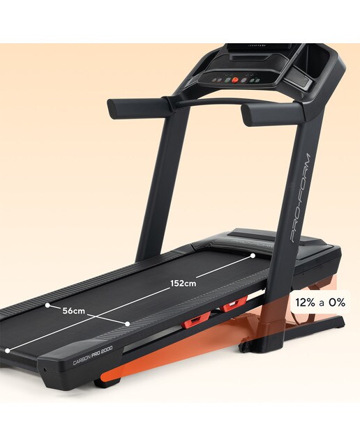 Cinta correr Carbon Pro 2000 Proform Negro-12