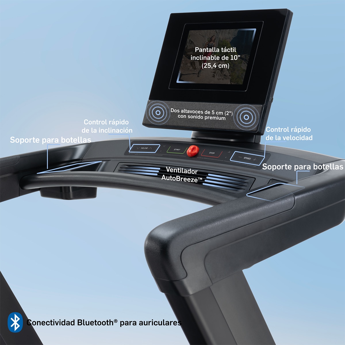 Passadeira Commercial 1250 Cinzento-11