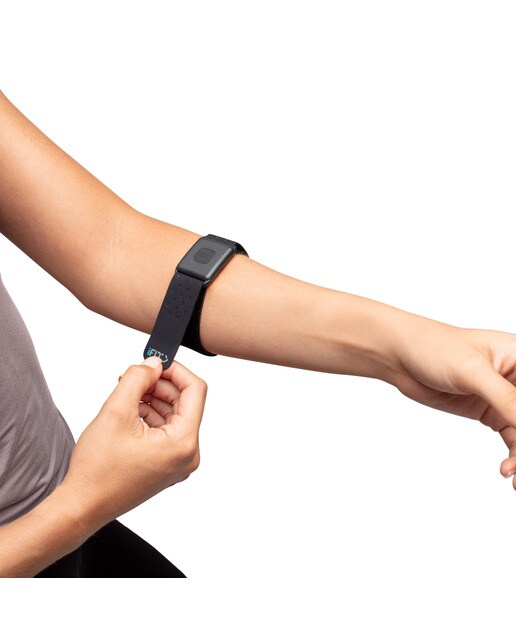 Sensor de Frequência Cardíaca de Braço Smartbeat Preto-5