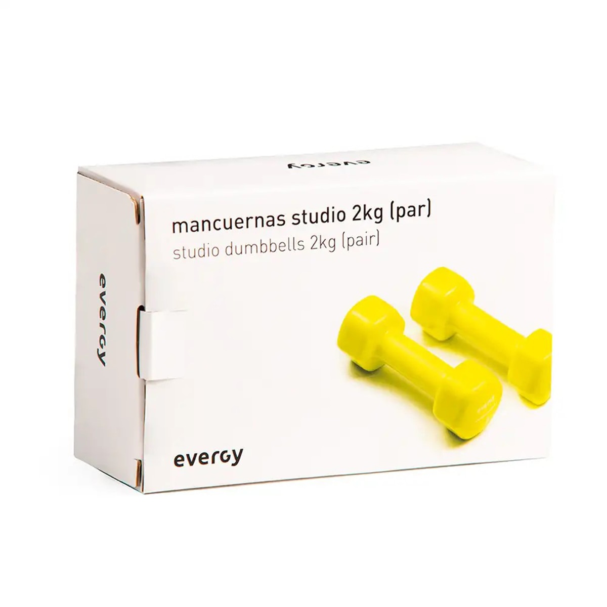 Halteres Studio Home - 2 kg Amarelo-6