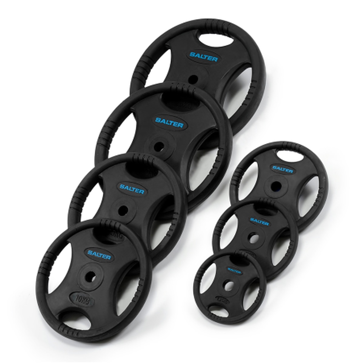 Discos de Borracha 2,5 kg Diâm. 30 mm Preto-1