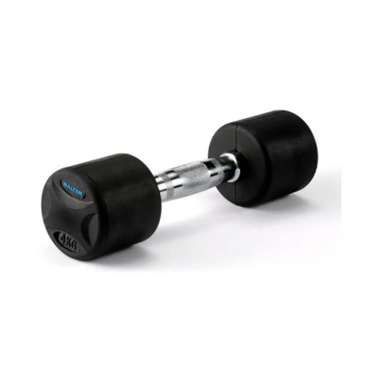 Halteres de Borracha 10 kg Preto-1