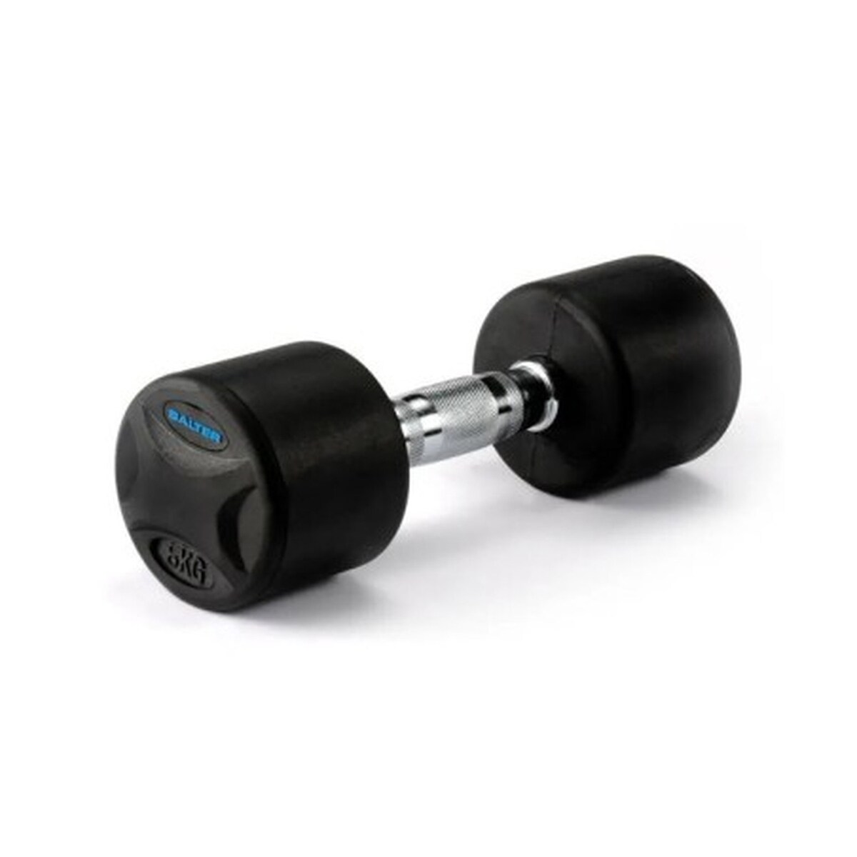 Halteres de Borracha 10 kg Preto-2