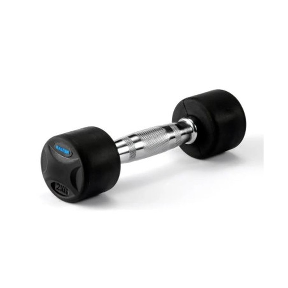Halteres de Borracha 2 kg Preto-7