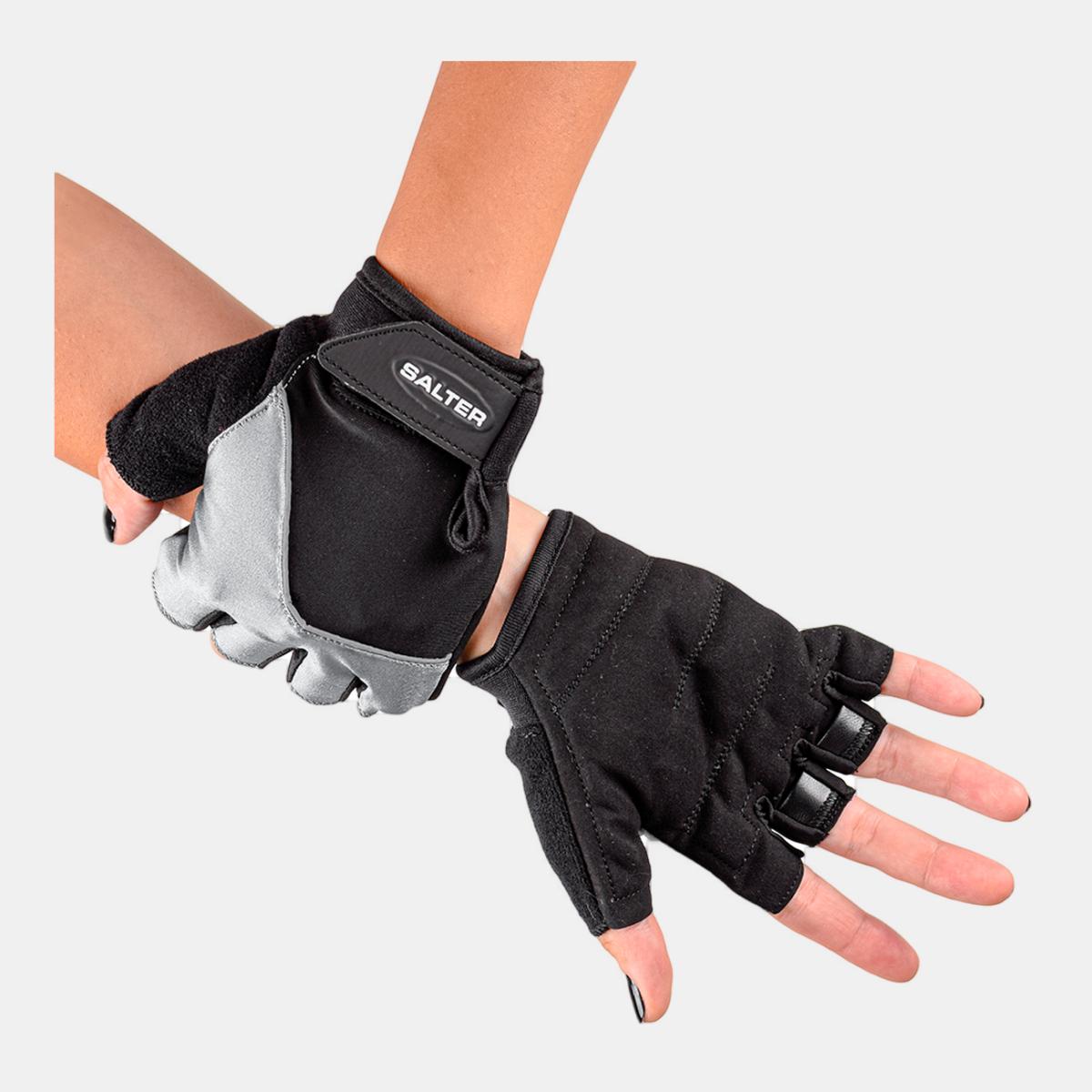 GUANTES DE FITNESS UNISEX E-215 SALTER - Gris Gris-7