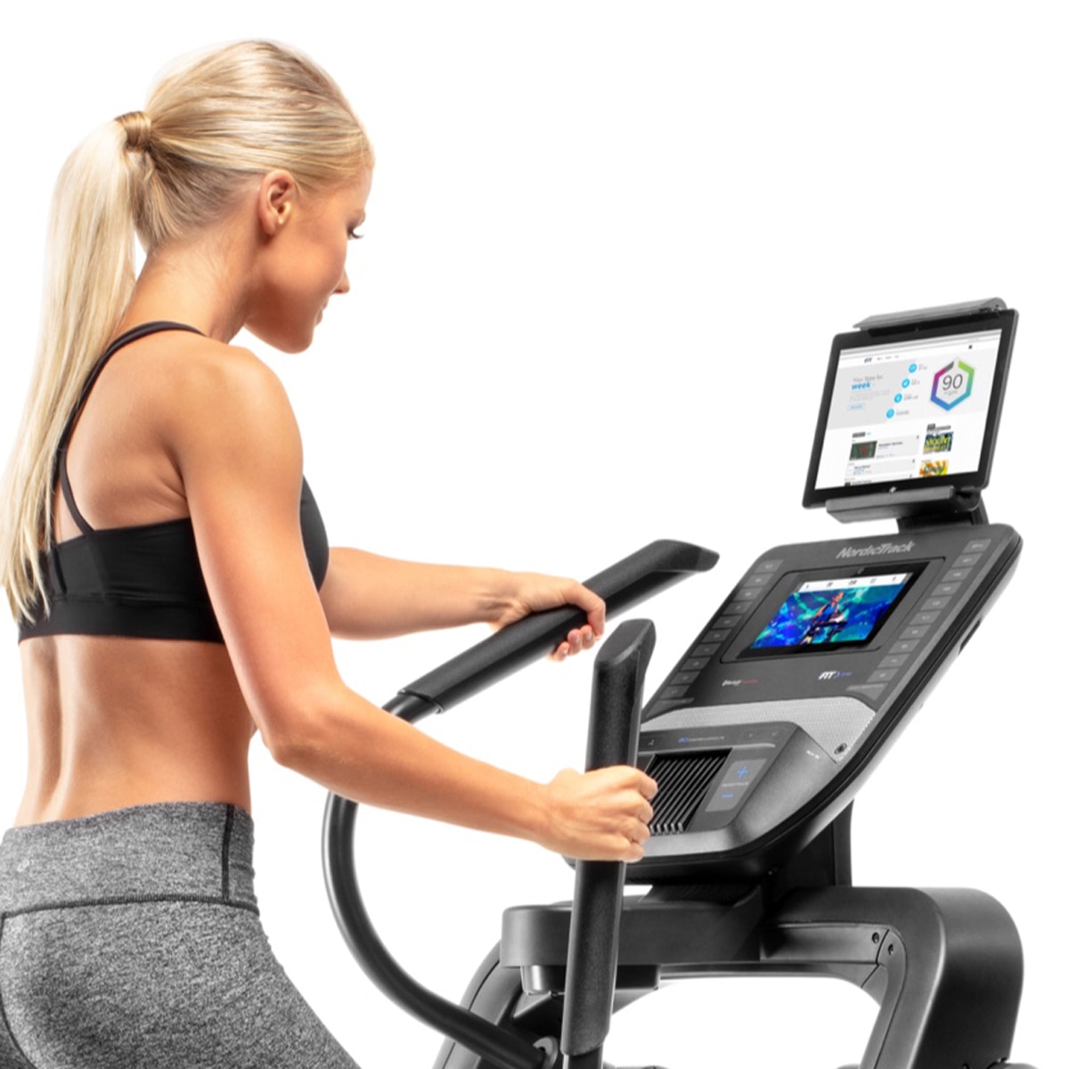 Bicicleta elíptica FreeStride Trainer FS7i Nordictrack - Gris Gris-3