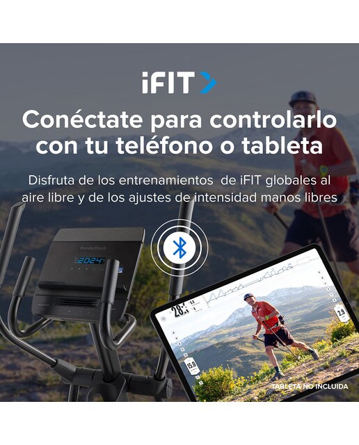 Bicicleta Elíptica AirGlide LE Preto-10