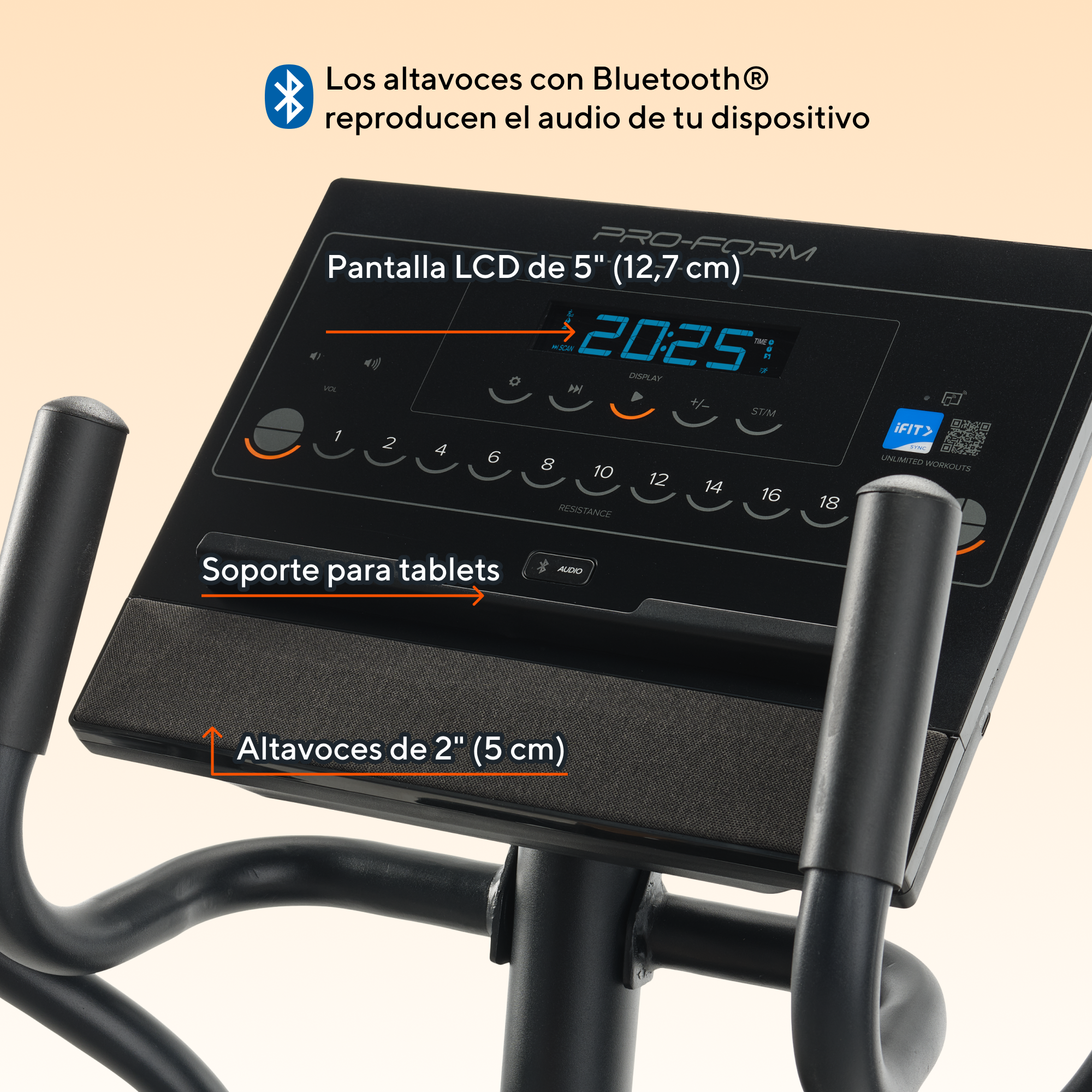 Elíptica Sport Elliptical Preto-11