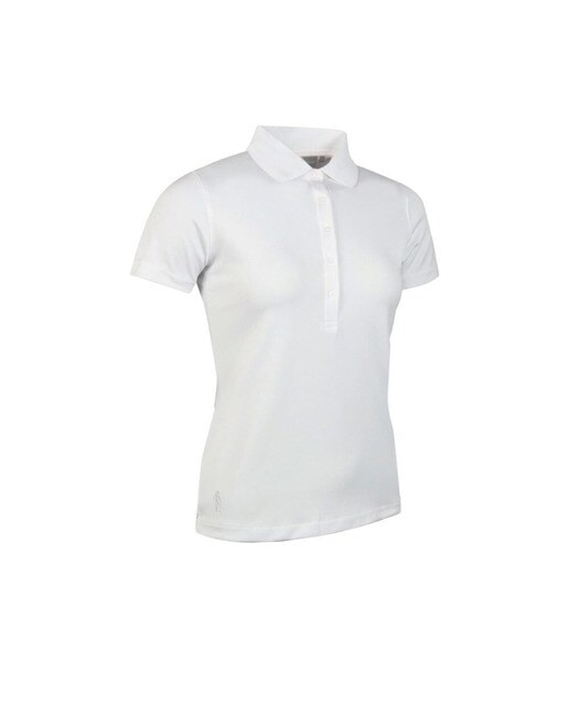 Polo de Croquet de Mulher Paloma Branco-1