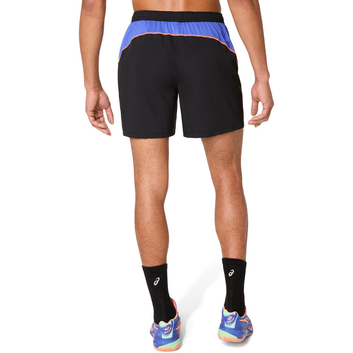 Calções de Padel de Homem Padel Court 7In Short Preto / Azul-2