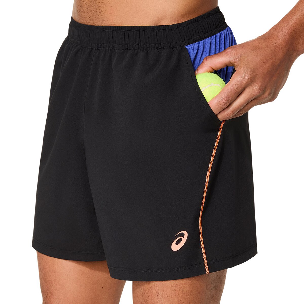 Calções de Padel de Homem Padel Court 7In Short Preto / Azul-4
