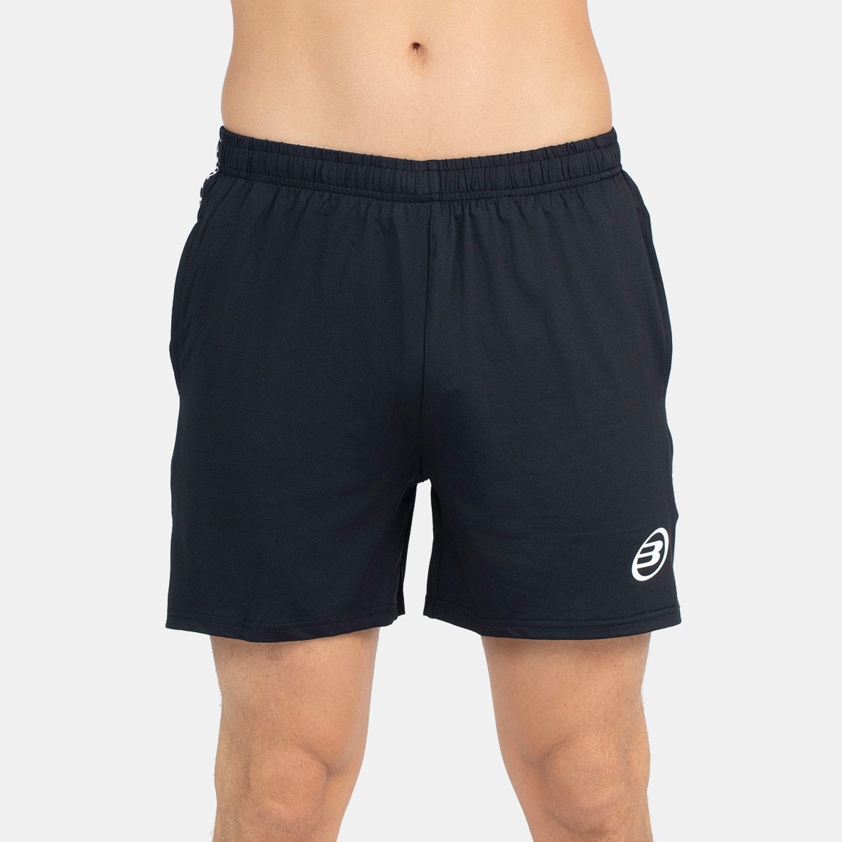 Calções de Homem Almeno Preto-1