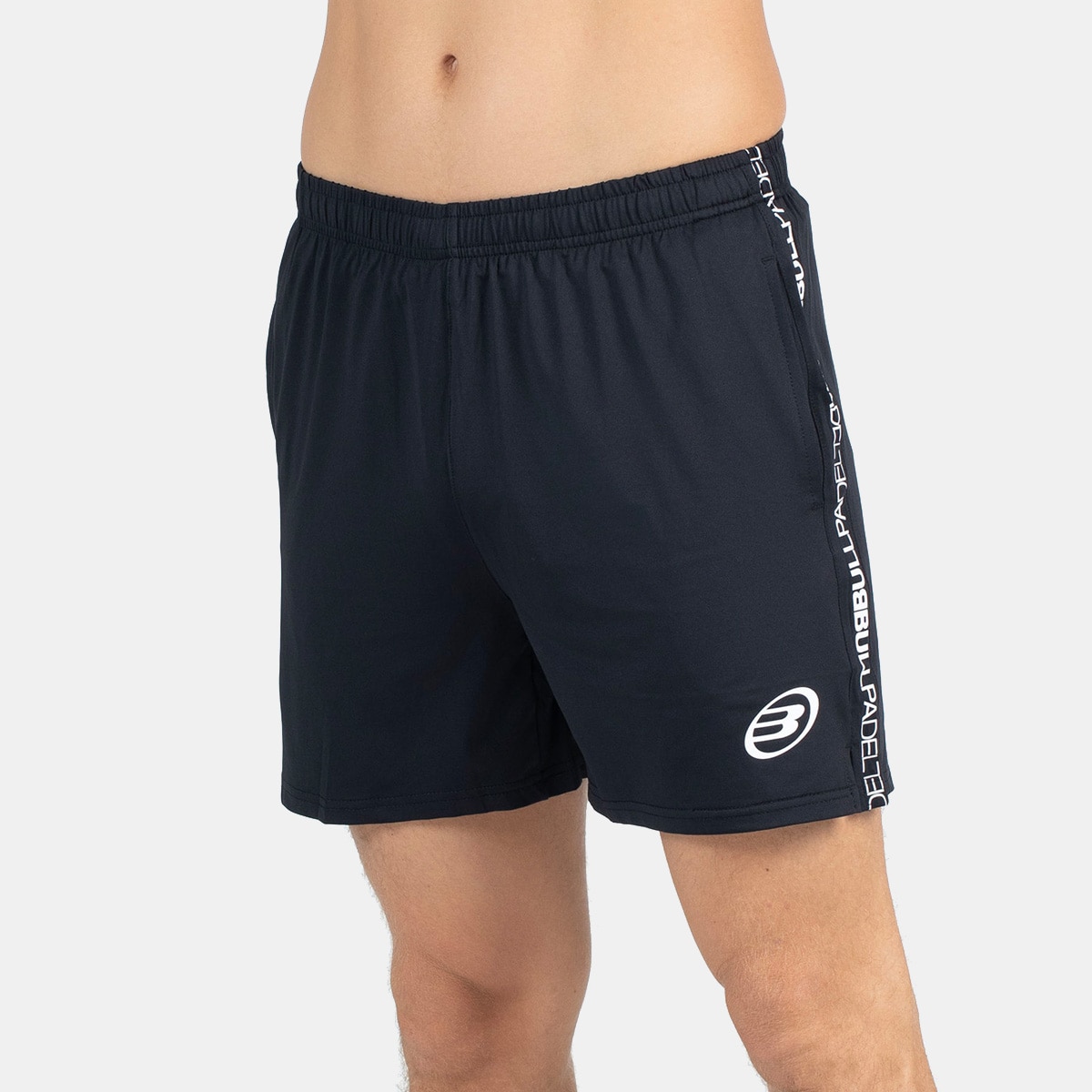 Calções de Homem Almeno Preto-2