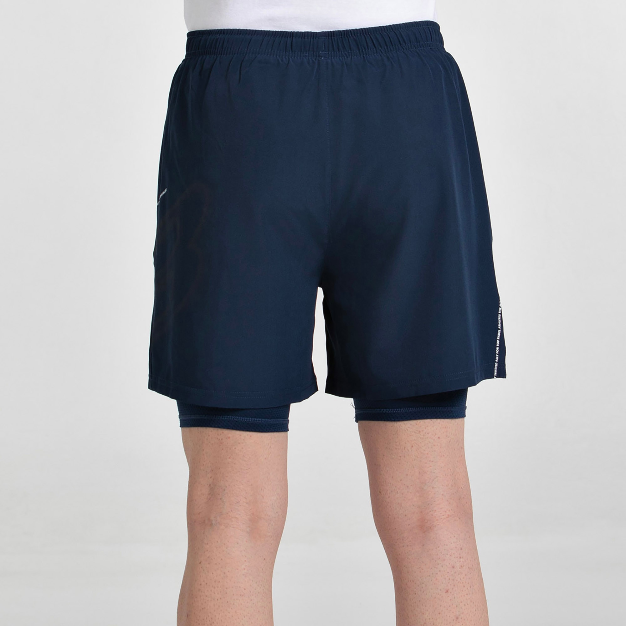 Calções de Poliéster de Homem Mansil Azul-2