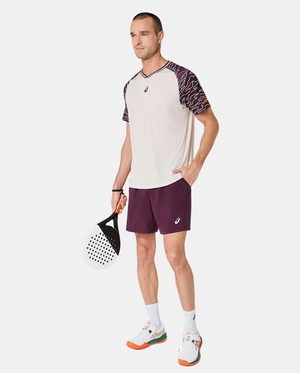 Calções de Homem Padel Court 7In Short Beringela-7