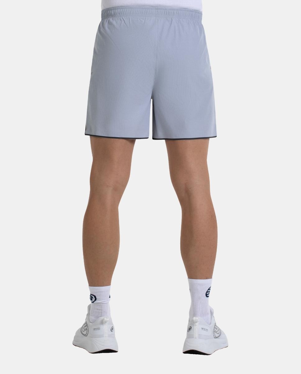 Calções de Poliéster de Homem Mateso Bullpadel Cinzento-4
