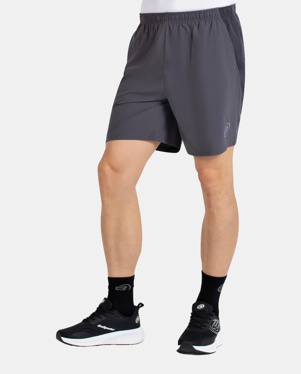 Calções de Poliéster de Homem Melea Bullpadel Cinzento-2