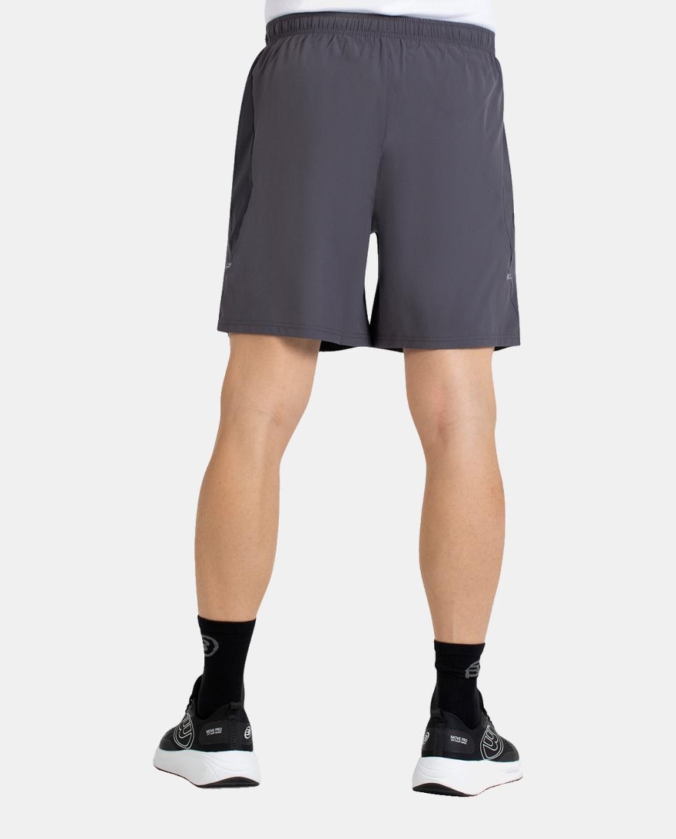 Calções de Poliéster de Homem Melea Bullpadel Cinzento-4