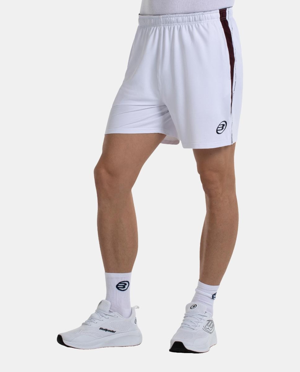 Calções de Poliéster de Homem Cetuo Bullpadel Branco-2