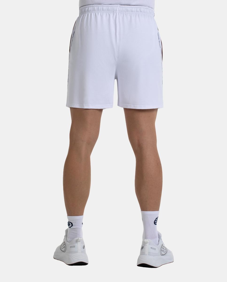 Calções de Poliéster de Homem Cetuo Bullpadel Branco-4
