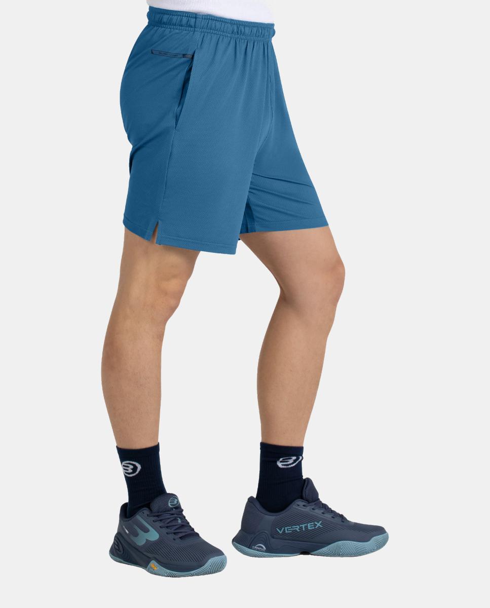 Calções de Poliéster de Homem Cimos Bullpadel Azul-3