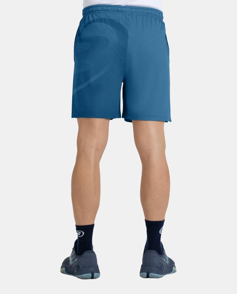 Calções de Poliéster de Homem Cimos Bullpadel Azul-4